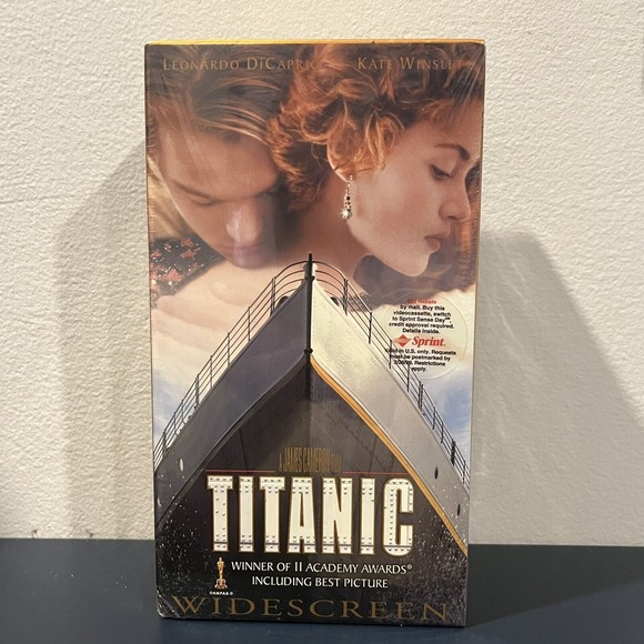 Other - New Titanic VHS 1998 2 Tape Set Sealed Widescreen Movie